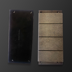 Wind power brake pads